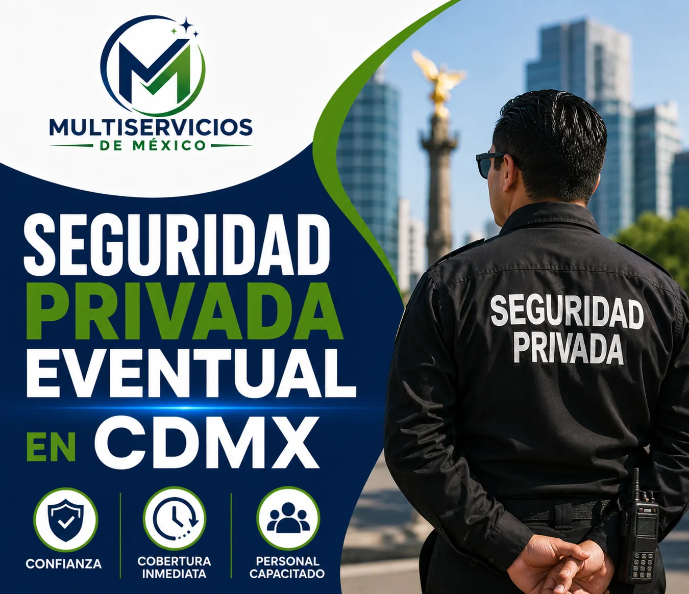 Seguridad privada eventual en CDMX