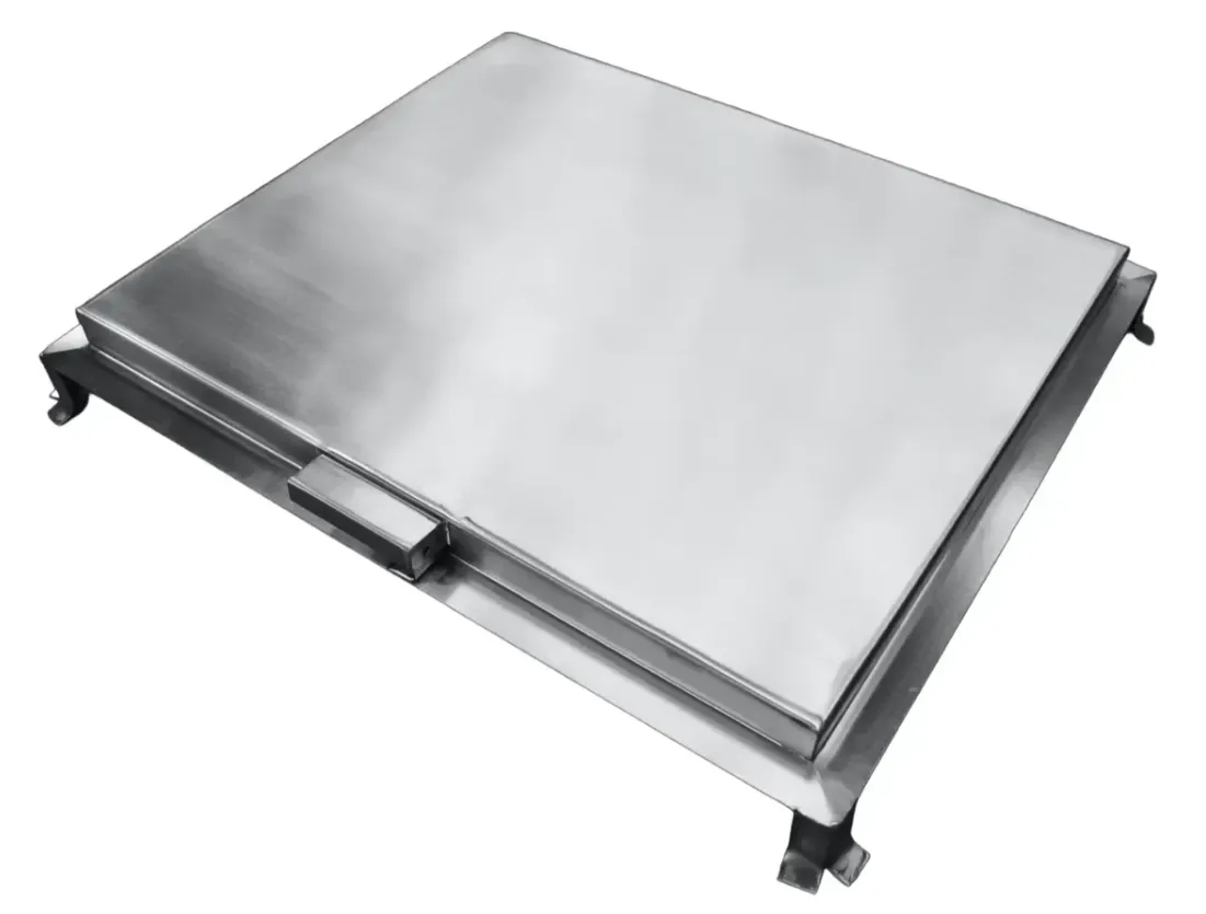 Tapa para cisterna de acero inoxidable 60x60 CMPIMEX PROTOS