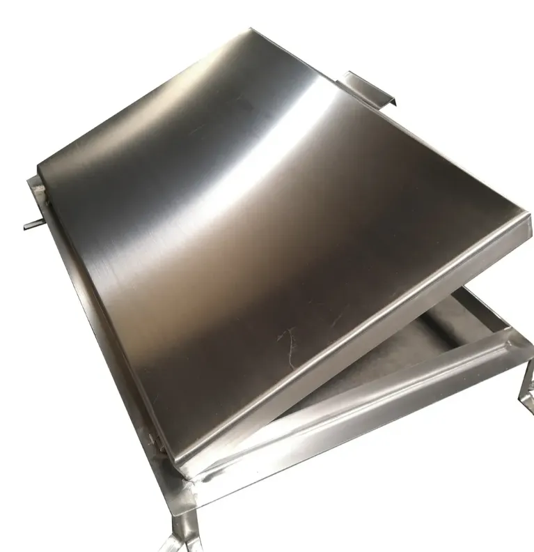 Tapa para cisterna de acero inoxidable 40x60 CMPIMEX PROTOS