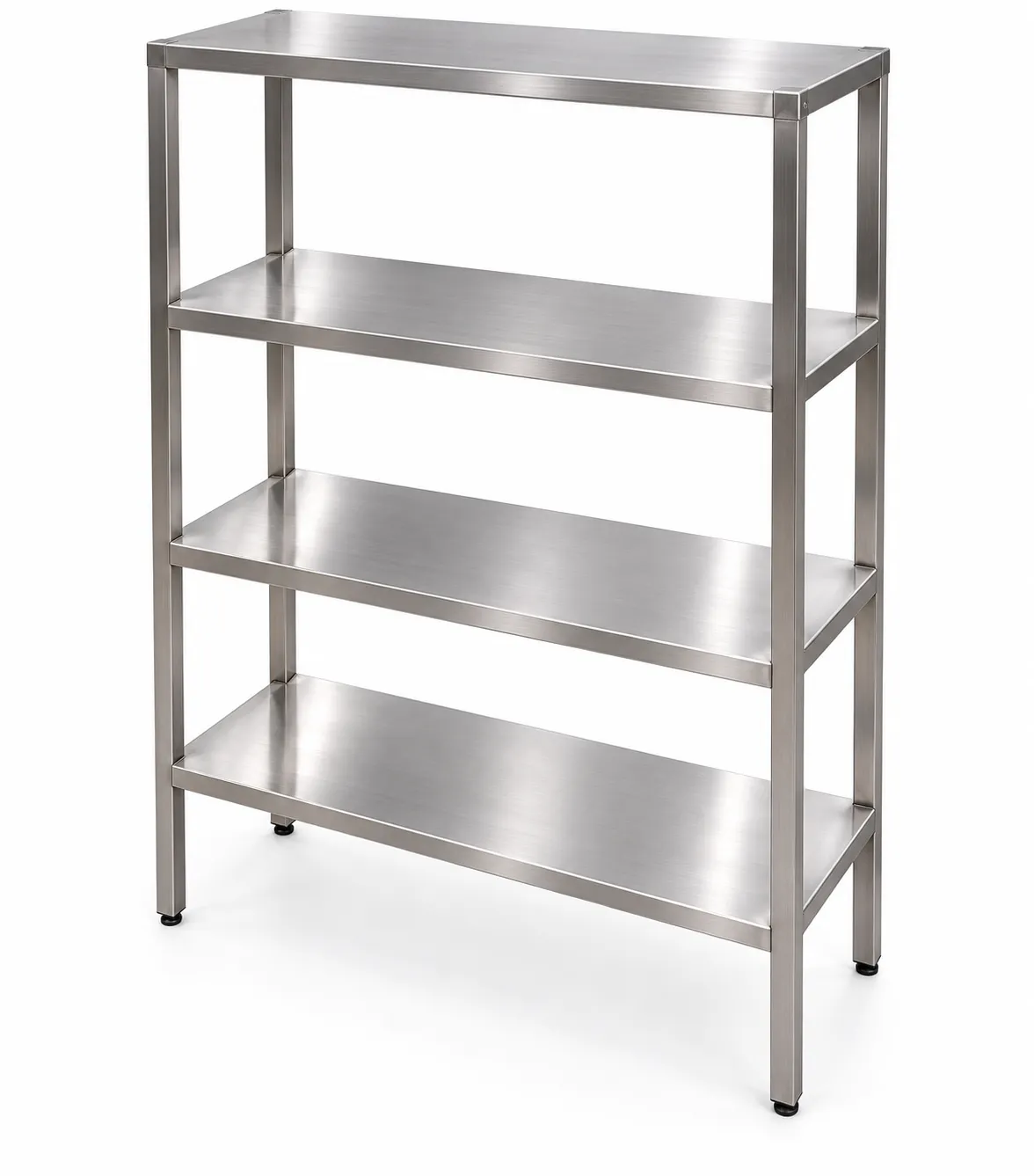 Anaquel de acero inoxidable de 3 a 6 niveles BOKRE