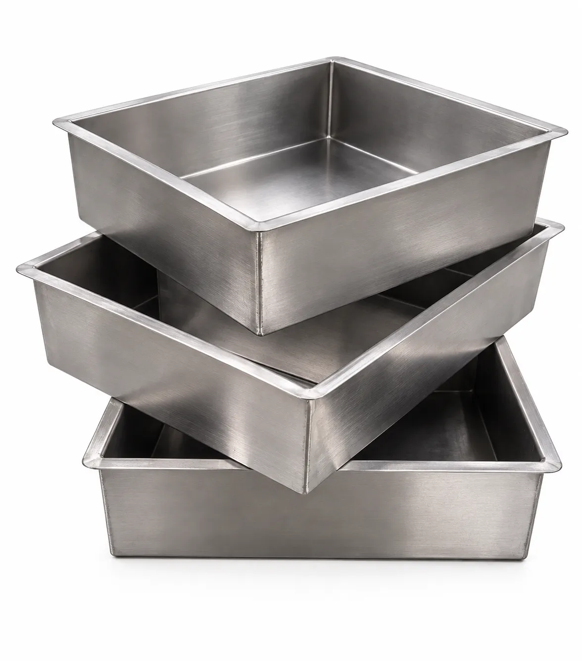 Moldes para Hornear de Acero Inoxidable BOKRE