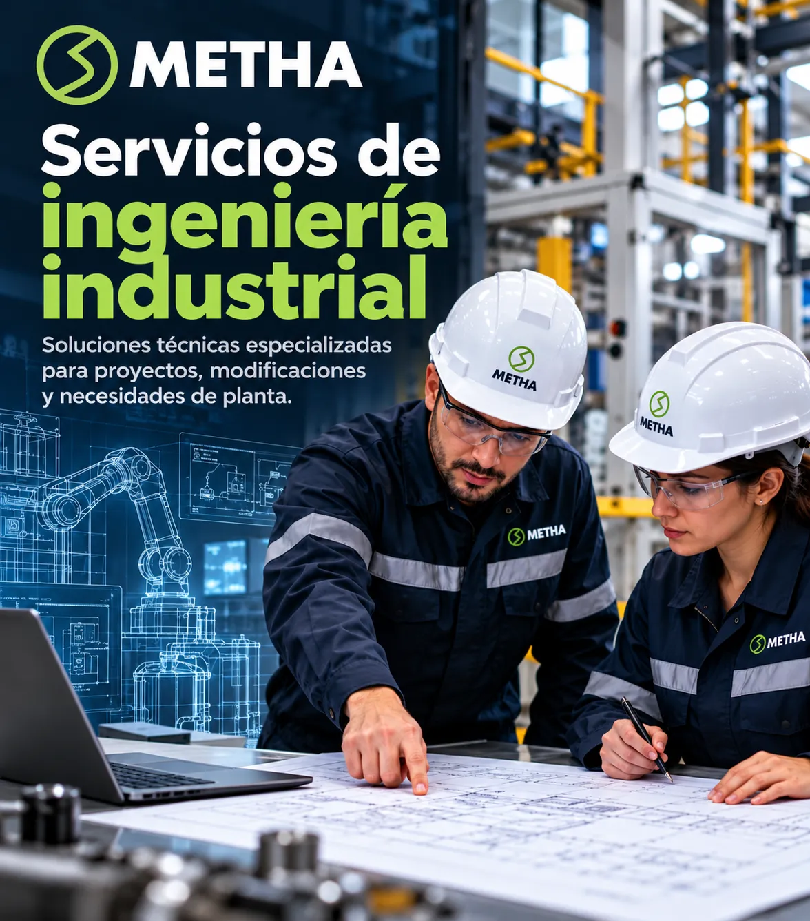 Servicios de ingeniería industrial METHA GROUP