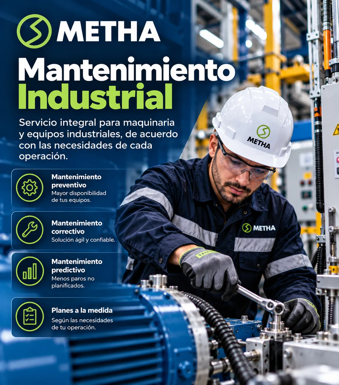 Mantenimiento industrial METHA GROUP