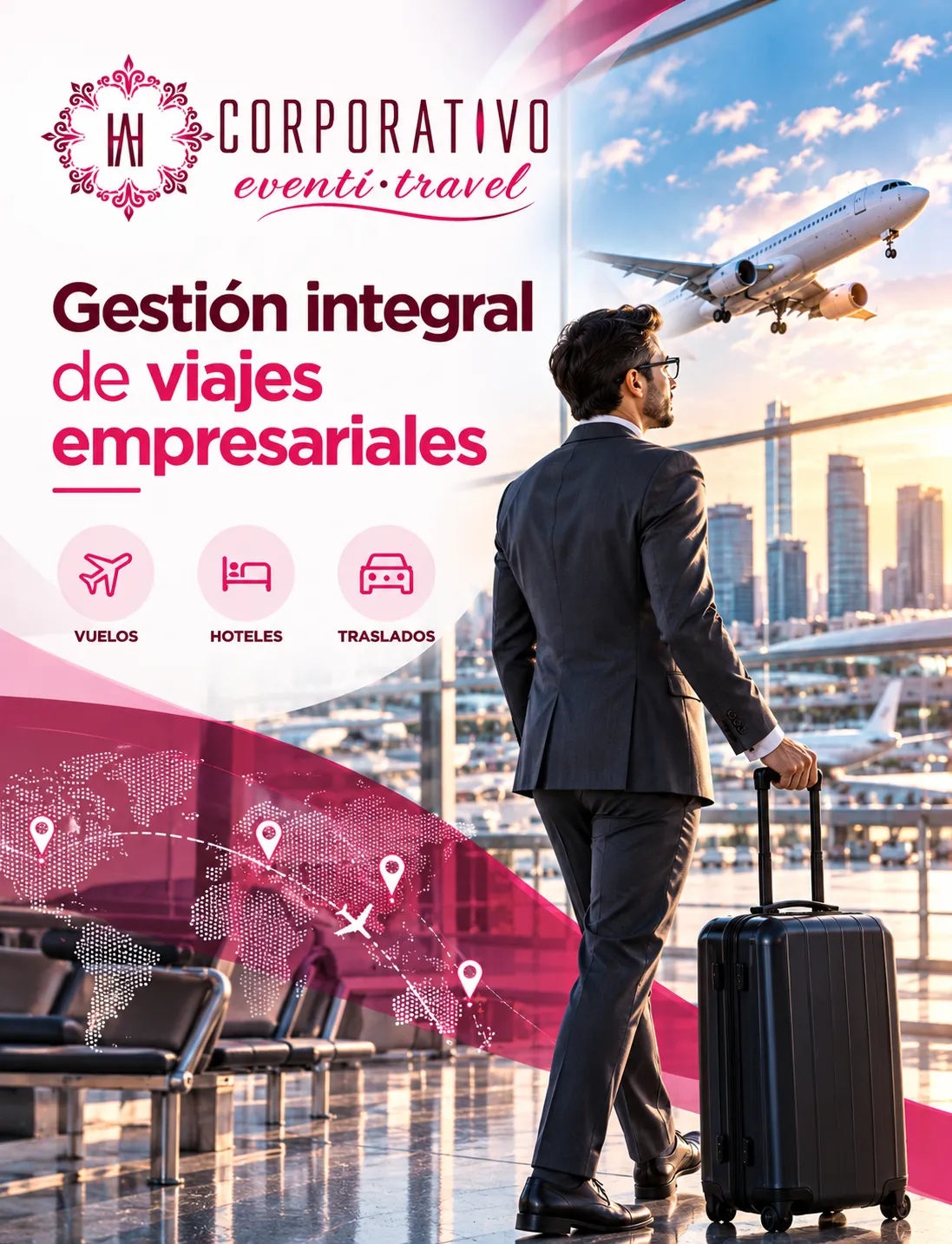 Gestión integral de viajes empresariales