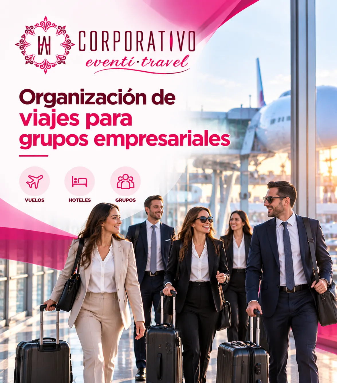 Organización de viajes para grupos empresariales