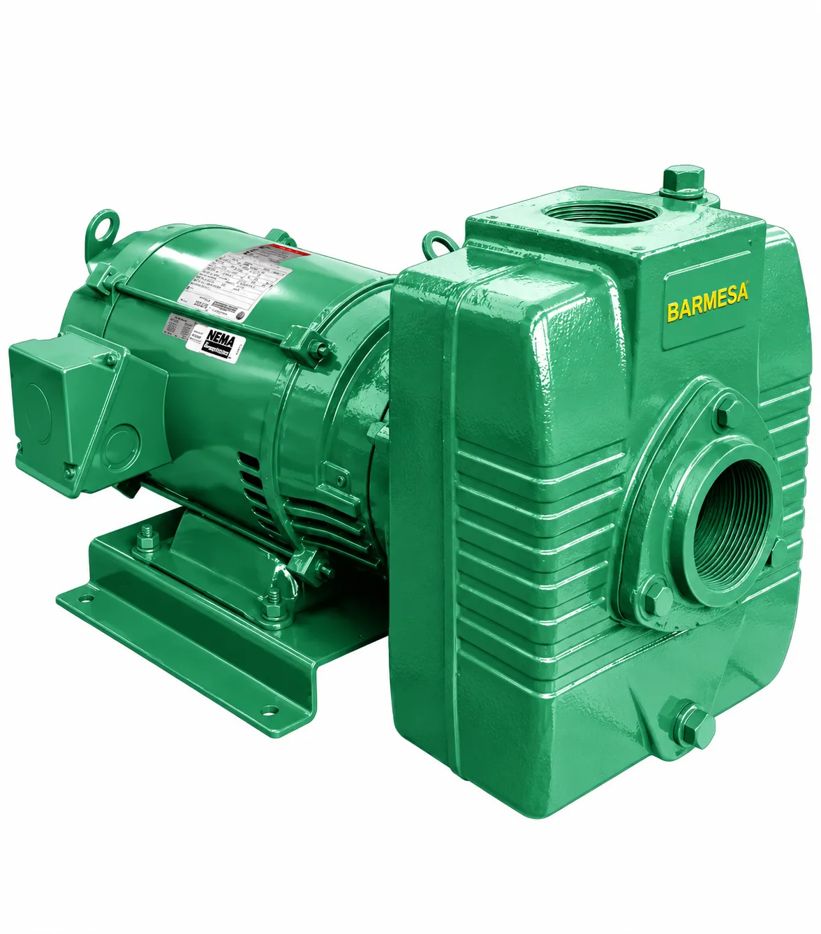 Bomba autocebante eléctrica Barmesa BSP15CCE de 7.5 HP