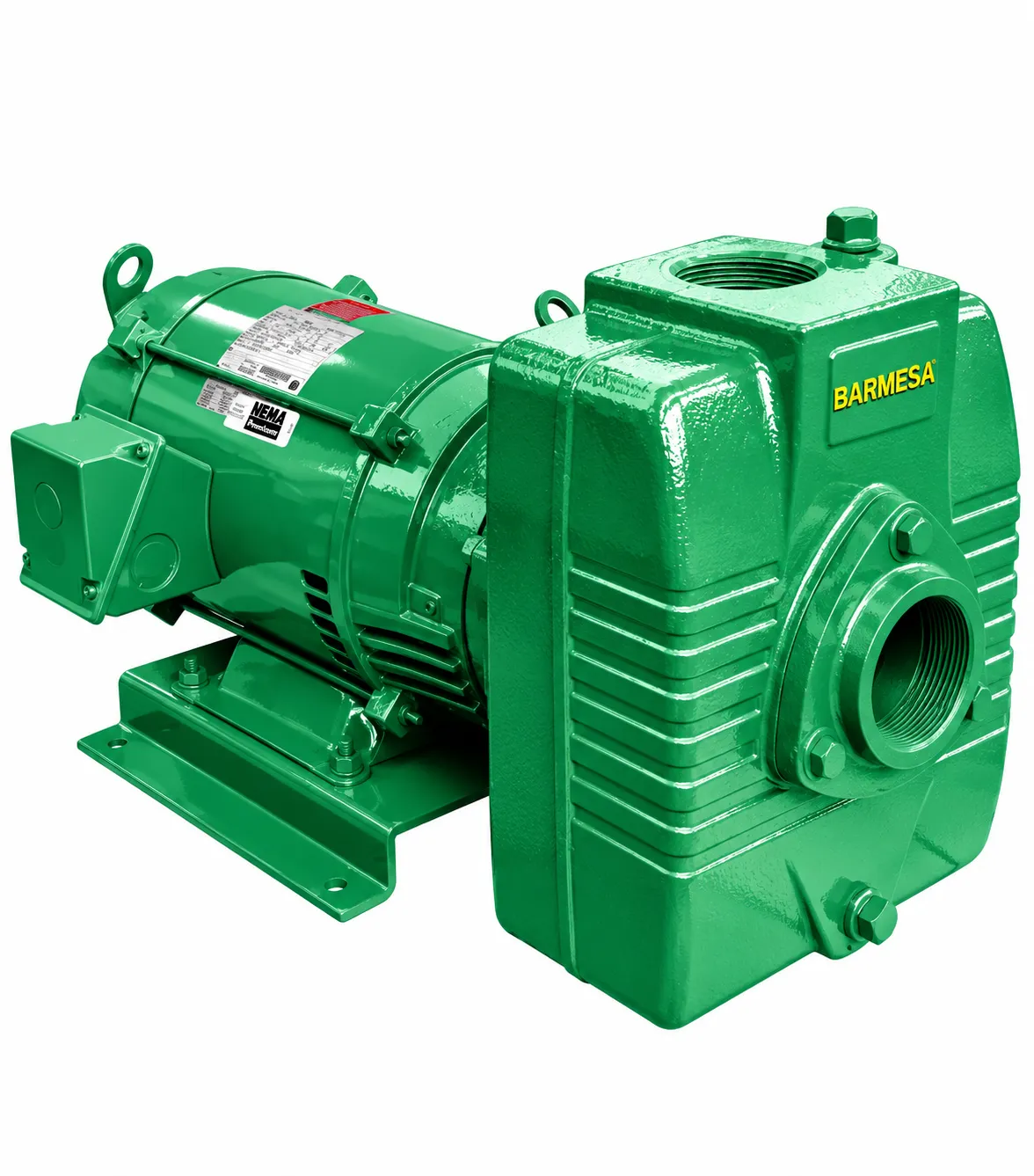 Bomba autocebante eléctrica Barmesa BSP25CCE de 15 HP