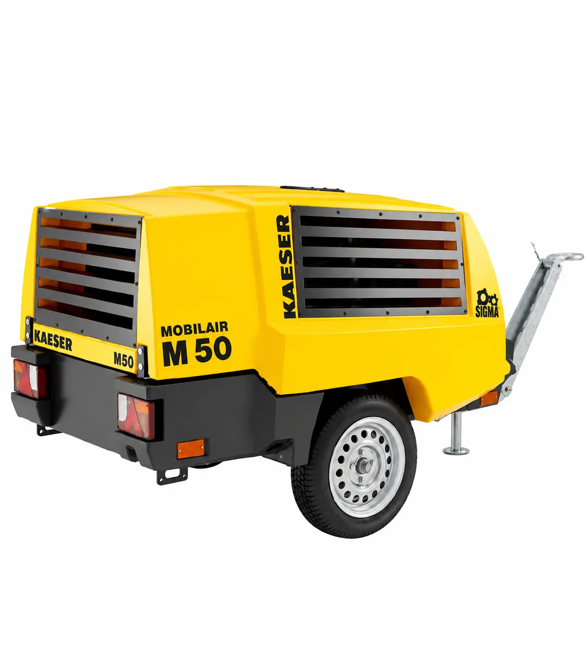 Compresor portátil KAESER MOBILAIR M50 para obras