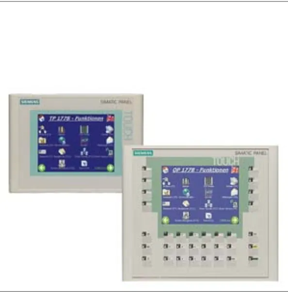 SIMATIC Panel Siemens 6AV6 642-0BA01-1AX1 vista frontal