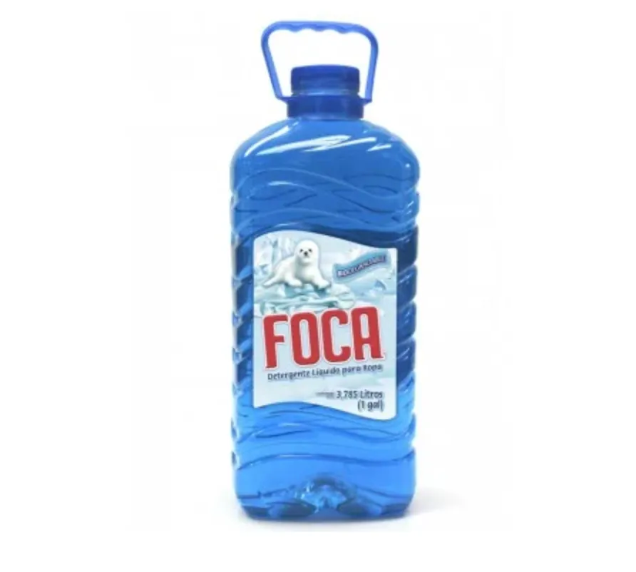 Foca Detergente Líquido vista frontal 