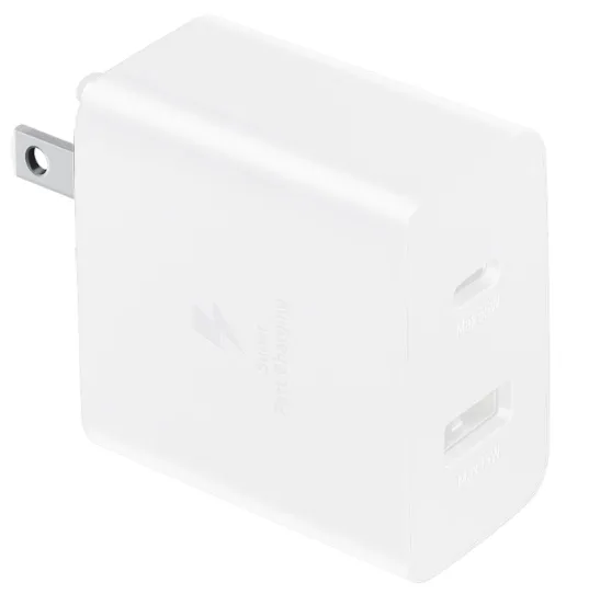 SAMSUNG ADAPTADOR ORIGINAL 35W USB + TIPO C S/C WHITE - Venta al por mayor