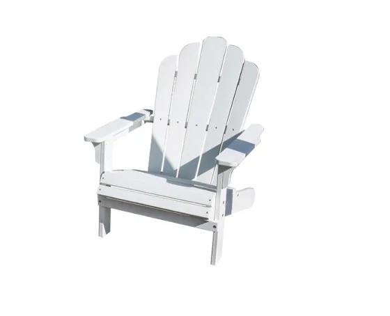 Silla Adirondack Plegable Cahira vista frontal 