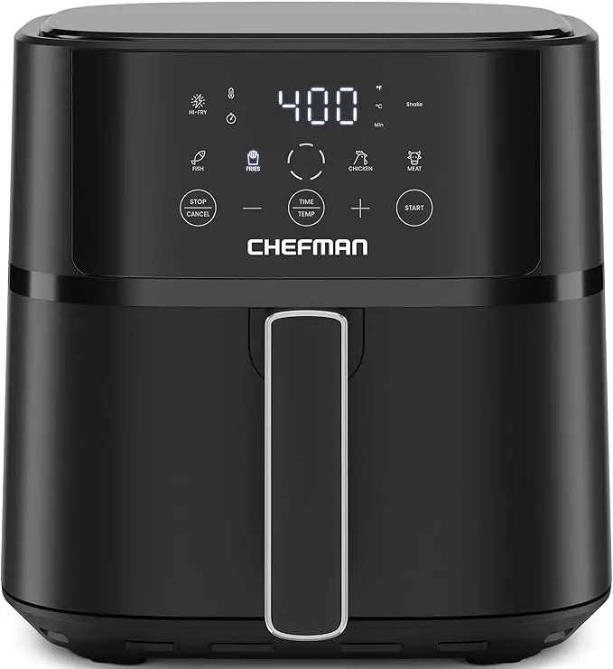 Chefman TurboFry - Freidora de Aire Digital 5.7 L vista frontal
