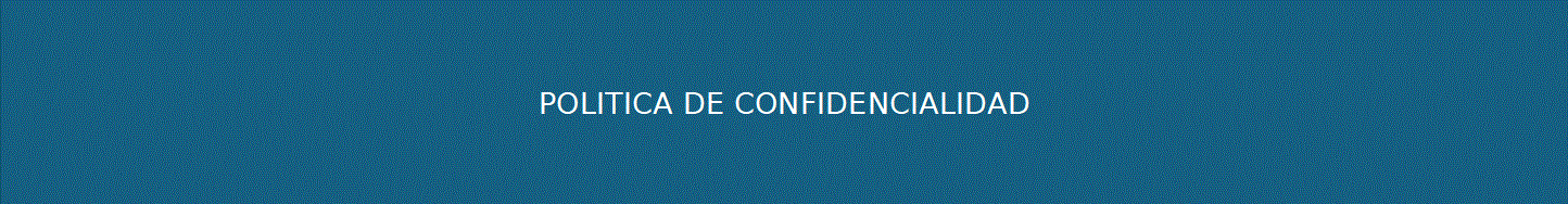Banner politicas de confidencialidad